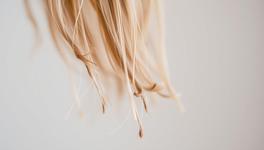 split end hair